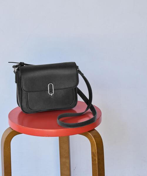 coen（コーエン）の「レトロフラップショルダーバッグ（ショルダーバッグ・レディース・オリーブ/ブラック/モカ・FREE）」の4枚目の写真