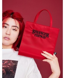 Little sunny bite（リトルサニーバイト）の「【8】STRANGER THINGS × little sunny bite Logo mini bag（ハンドバッグ）」