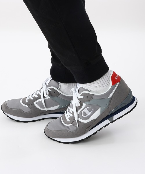 Champion(チャンピオン)の「【Champion/チャンピオン】メンズ ラン 85(スニーカー・メンズ・ライトグレー/オリーブ/ネイビー・27/27.5cm/28/28.5cm/26/26.5cm)」の5枚目の写真