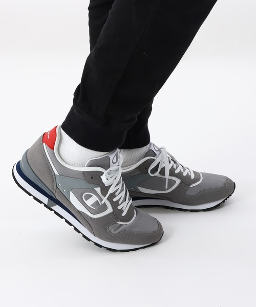 Champion(チャンピオン)の「【Champion/チャンピオン】メンズ ラン 85(スニーカー・メンズ・ライトグレー/オリーブ/ネイビー・27/27.5cm/28/28.5cm/26/26.5cm)」の7枚目の写真