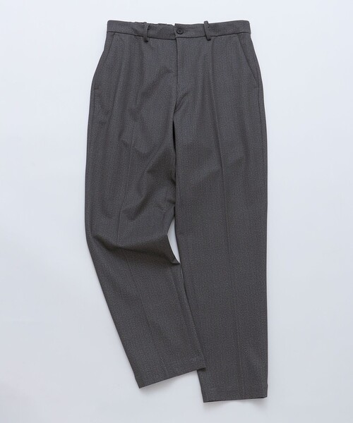 SHIPS(シップス)の「SHIPS: ツイード プリント ストレッチ イージー テーパード スラックス(スラックス・メンズ・ダークグレー/ネイビー/グレー・MEDIUM/SMALL/LARGE/X-LARGE)」の3枚目の写真