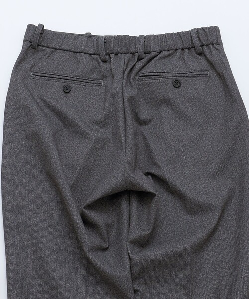 SHIPS(シップス)の「SHIPS: ツイード プリント ストレッチ イージー テーパード スラックス(スラックス・メンズ・ダークグレー/ネイビー/グレー・MEDIUM/SMALL/LARGE/X-LARGE)」の9枚目の写真