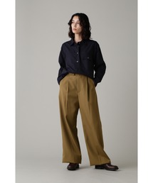 美品✨マーガレットハウエル　ワイドパンツWOOL GABARDINE　近年 78161102b_b_27_215.jpg