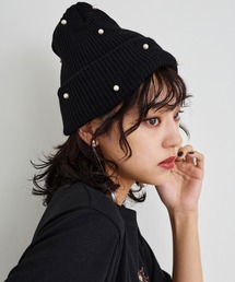 【Narcissus】パールニット帽