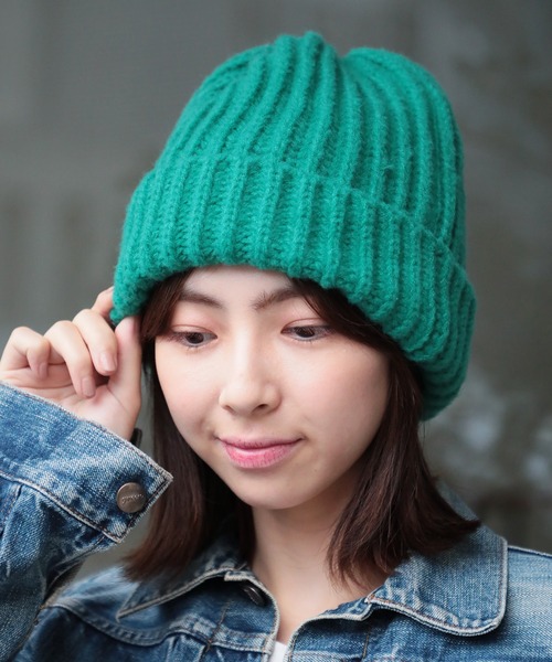 セール】【SETUP7】ローゲージニット帽 ニットキャップ ニットワッチ