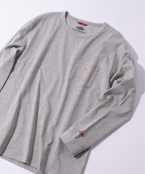 BALL(ボール)の「【BALL】60500 ヘビーウエイト天竺 ワッペンポケ付きTシャツ(Tシャツ/カットソー・メンズ・ブラウン/ブラウン系その他2/ネイビー/グレー/オフホワイト/ブラック/イエロー/レッド・L/M/LL)」の4枚目の写真