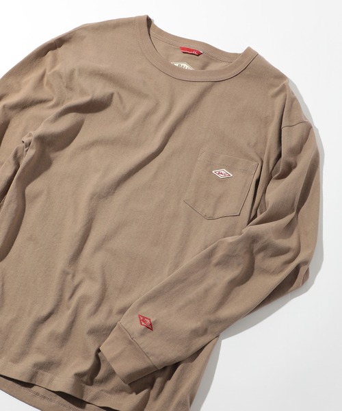 BALL(ボール)の「【BALL】60500 ヘビーウエイト天竺 ワッペンポケ付きTシャツ(Tシャツ/カットソー・メンズ・ブラウン/ブラウン系その他2/ネイビー/グレー/オフホワイト/ブラック/イエロー/レッド・L/M/LL)」の6枚目の写真