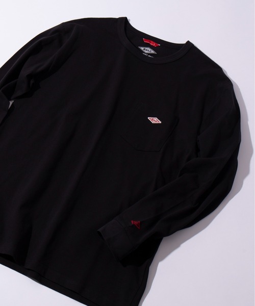 BALL(ボール)の「【BALL】60500 ヘビーウエイト天竺 ワッペンポケ付きTシャツ(Tシャツ/カットソー・メンズ・ブラウン/ブラウン系その他2/ネイビー/グレー/オフホワイト/ブラック/イエロー/レッド・L/M/LL)」の3枚目の写真