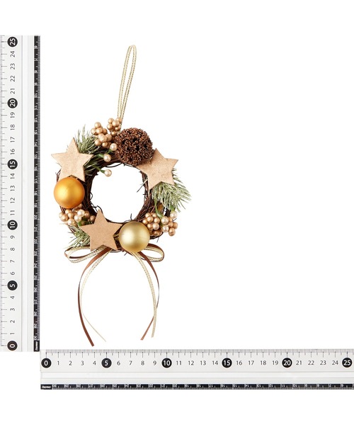 オリジナルリースブラウンL 木の実の秋リース リース viento 通販 18192899｜Creema(クリーマ)