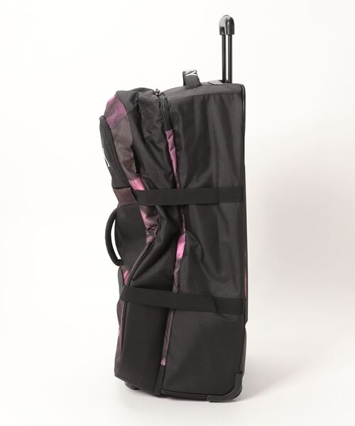 ROXY(ロキシー)の「LONG HAUL TRAVEL BAG/ロキシー大容量オリジナルプリントローラーキャリートラベルバッグ105L(スーツケース/キャリーバッグ・レディース・ブラック・FREE)」の2枚目の写真