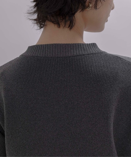 ファードッキングロゴテープニットカーデ Eimee Law│Eimee Law