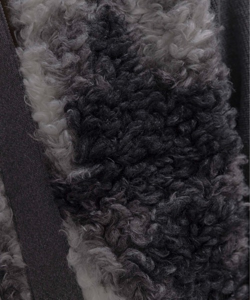 ファードッキングロゴテープニットカーデ（カーディガン/ボレロ