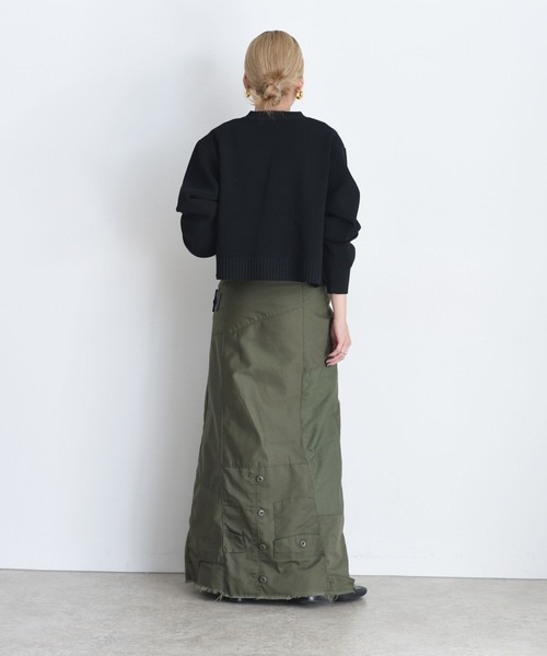 ファードッキングロゴテープニットカーデ Eimee Law│Eimee Law