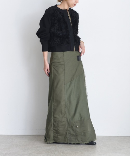 ファードッキングロゴテープニットカーデ Eimee Law│Eimee Law