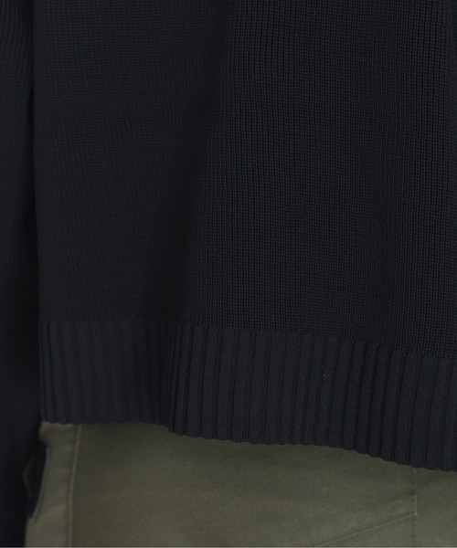 Eimee Law（エイミーロウ）の「ファードッキングロゴテープニットカーデ（カーディガン/ボレロ・レディース・アイボリー/チャコールグレー/ライトグレー/ブラック/ブラック系/グレー系/アイボリー系・38/FREE）」の16枚目の写真