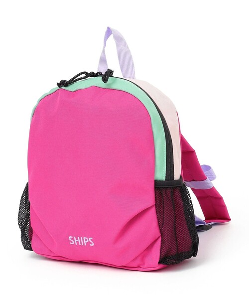 SHIPS（シップス）の「SHIPS KIDS:デイ パック 6L（バックパック/リュック・キッズ・ブラック/ピンク系その他/ブルー系その他・ONE SIZE）」の3枚目の写真
