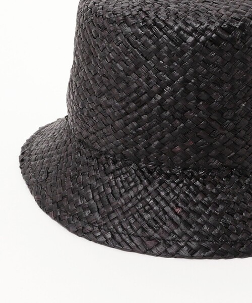 B:MING by BEAMS（ビーミングバイビームス）の「SUBLIM / 別注 バケットハット（ハット・メンズ・ナチュラル/ブラック・ONE SIZE）」の4枚目の写真