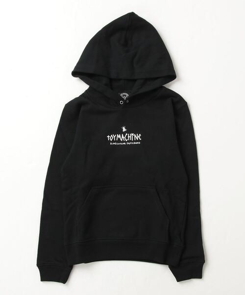 TOY　MACHINE（トイ　マシーン）の「TOY MACHINE/トイマシーン キッズ パーカー DESI TOY MACHINE ERIC 23A961-43（パーカー・キッズ・ブラック/グレー・140cm/160cm/130cm/150cm）」の3枚目の写真