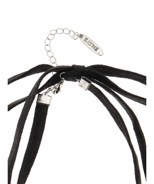 EATME（イートミー）の「スリム2WAYリボンチョーカー（チョーカー・レディース・ブラック・FREE）」の5枚目の写真