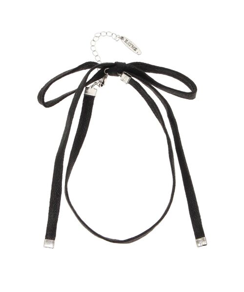 EATME（イートミー）の「スリム2WAYリボンチョーカー（チョーカー・レディース・ブラック・FREE）」の8枚目の写真