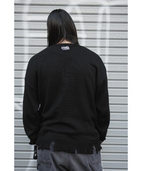 gibous/ギボス/別注 ダメージニット（ニット/セーター）｜L.H.P（エルエイチピー）