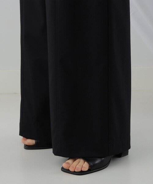 Ray BEAMS(レイビームス)の「Ray BEAMS / ハイウエスト ダブル ベルト パンツ(その他パンツ・レディース・ブラック/ベージュ・0/1)」の11枚目の写真