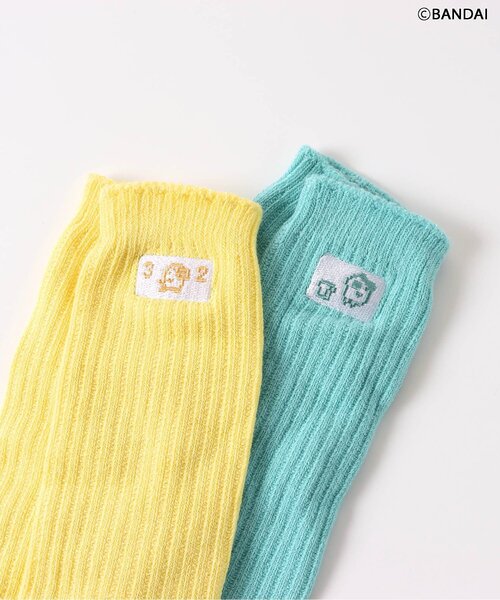 BREEZE(ブリーズ)の「【たまごっち】カラールーズソックス(ソックス/靴下・キッズ・イエロー/ラベンダー/ミント・21/15 /24/18)」の11枚目の写真
