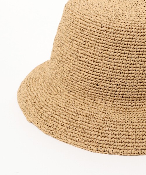 Ray BEAMS（レイビームス）の「Ray BEAMS /?ペーパー ハット（ハット・レディース・グリーン系その他/ナチュラル・ONE SIZE）」の3枚目の写真