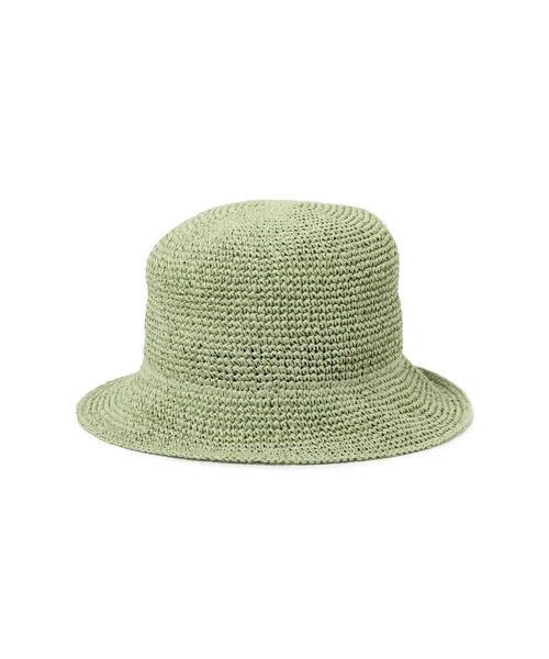 Ray BEAMS（レイビームス）の「Ray BEAMS /?ペーパー ハット（ハット・レディース・グリーン系その他/ナチュラル・ONE SIZE）」の19枚目の写真