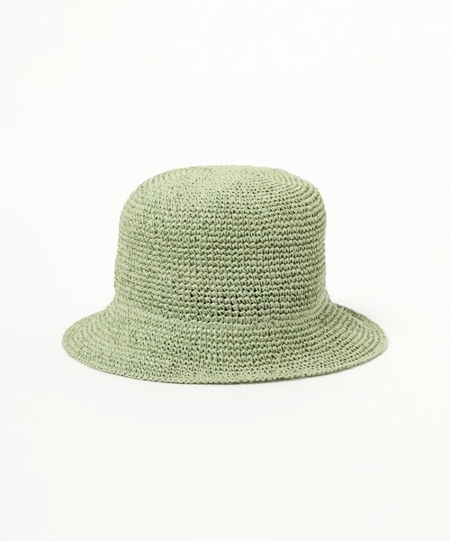Ray BEAMS（レイビームス）の「Ray BEAMS /?ペーパー ハット（ハット・レディース・グリーン系その他/ナチュラル・ONE SIZE）」の20枚目の写真
