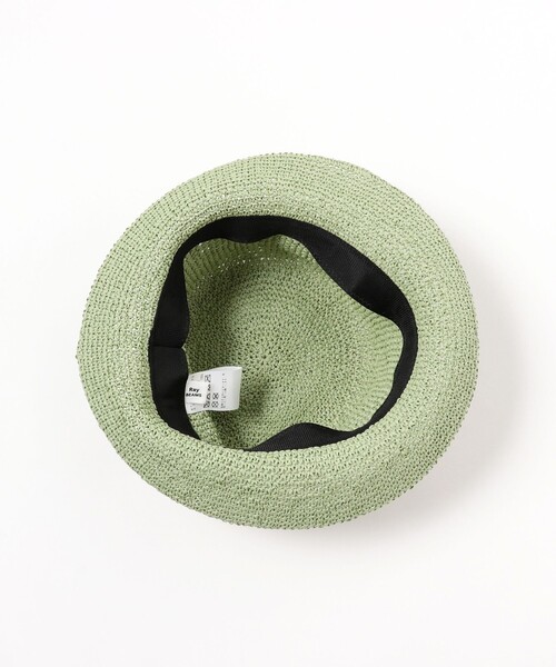 Ray BEAMS（レイビームス）の「Ray BEAMS /?ペーパー ハット（ハット・レディース・グリーン系その他/ナチュラル・ONE SIZE）」の15枚目の写真