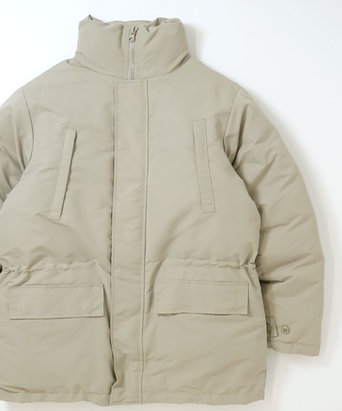 【セール】タスラン中綿ミリタリーハーフコート【IR】（ミリタリージャケット）｜おしゃれスタ（オシャレスタ）