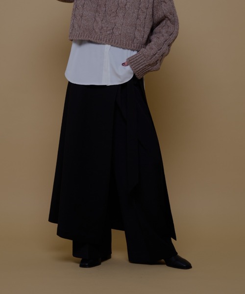 AMAIL（アマイル）の「Standard SuKanTsu（その他パンツ・レディース・ベージュ/ブラック・S/M）」の2枚目の写真