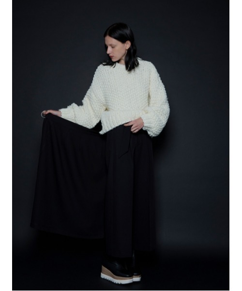 AMAIL（アマイル）の「Standard SuKanTsu（その他パンツ・レディース・ベージュ/ブラック・S/M）」の3枚目の写真