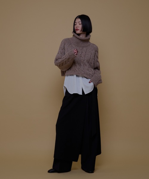 AMAIL（アマイル）の「Standard SuKanTsu（その他パンツ・レディース・ベージュ/ブラック・S/M）」の15枚目の写真