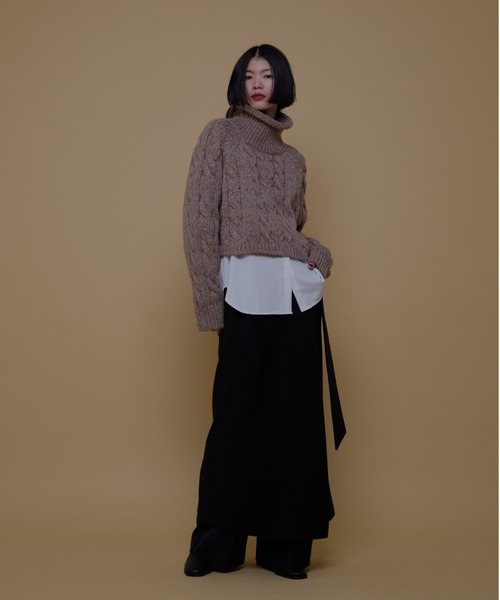 AMAIL（アマイル）の「Standard SuKanTsu（その他パンツ・レディース・ベージュ/ブラック・S/M）」の16枚目の写真