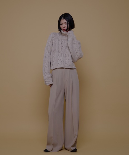 AMAIL（アマイル）の「Standard SuKanTsu（その他パンツ・レディース・ベージュ/ブラック・S/M）」の19枚目の写真