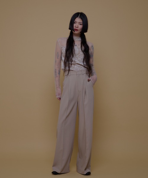 AMAIL（アマイル）の「Standard SuKanTsu（その他パンツ・レディース・ベージュ/ブラック・S/M）」の20枚目の写真