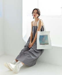 【emmi atelier】ナイロンキャミワンピース