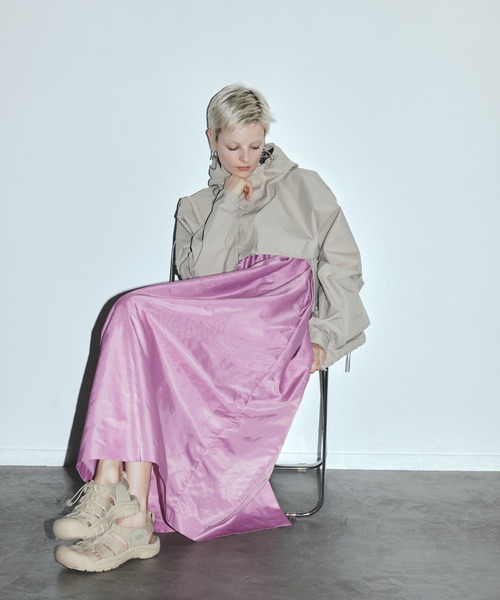 emmi（エミ）の「【emmi atelier】ナイロンキャミワンピース