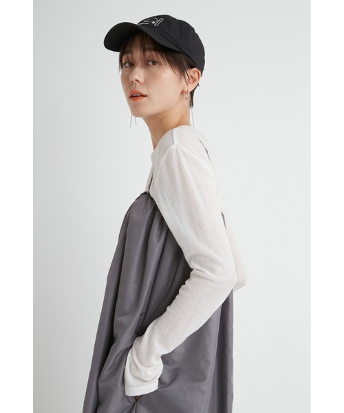 未使用♡emmi カットコンビ撥水ナイロンワンピース　0サイズ　 エミ Amazon.co.jp: [エミ] カットコンビ撥水ナイロンワンピース