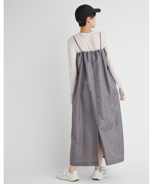 emmi（エミ）の「【emmi atelier】ナイロンキャミワンピース