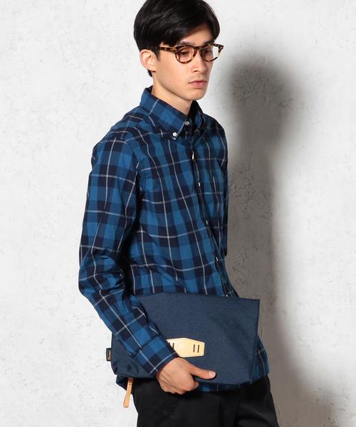 green label relaxing（グリーンレーベルリラクシング）の「[アッソブ] AS2OV COMBI クラッチバッグ ◆（クラッチバッグ・メンズ・ブラック/ネイビー/その他1・フリー）」の7枚目の写真