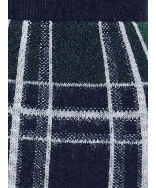 EMODA（エモダ）の「ジャガードチェックスカート（スカート・レディース・ブラック/ベージュ/ネイビー・FREE）」の4枚目の写真