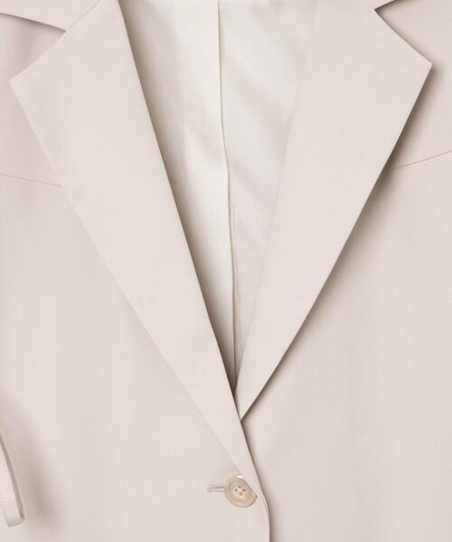 WEGO（ウィゴー）の「WEGO/サイドリボンテーラードベスト（ベスト・レディース・オフホワイト/ブラック・FREE）」の4枚目の写真