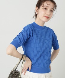 N.(N. Natural Beauty Basic) | ◆ブロック編みニット(ニット/セーター)