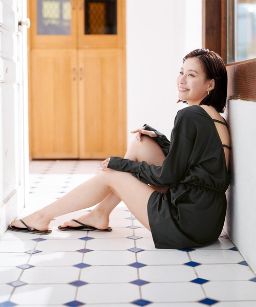 バックオープンラッシュガードオールインワン バックオープンオールインワン/ラッシュガード | ur's（ユアーズ）