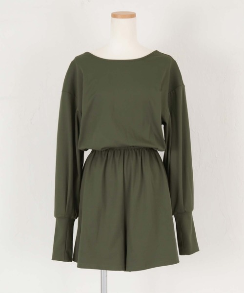 セール】バックオープンオールインワン／ラッシュガード（ラッシュ