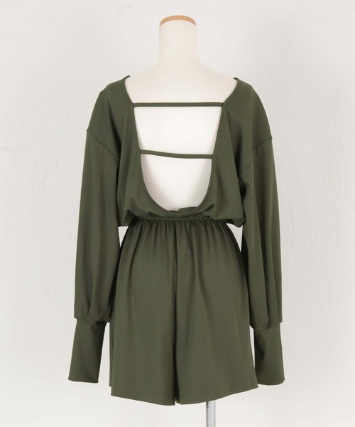 バックオープンオールインワン／ラッシュガード（ラッシュガード