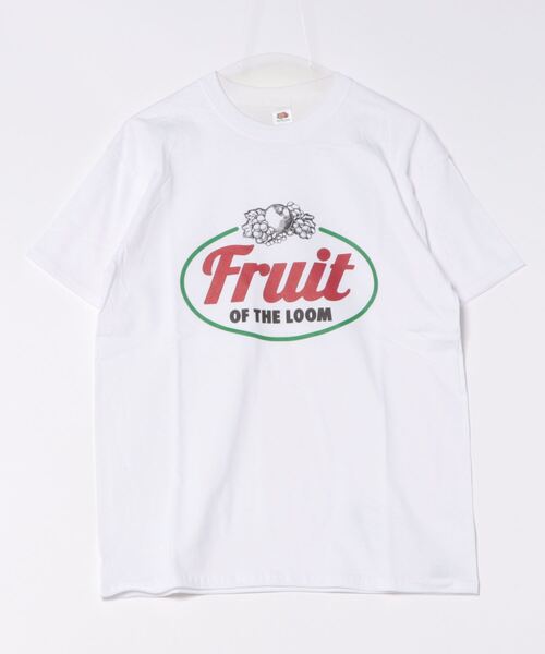 FRUIT OF THE LOOM(フルーツオブザルーム)の「プリントTシャツ30(Tシャツ/カットソー・メンズ・ホワイト/ブラック/グレー・M/L/XL)」の2枚目の写真